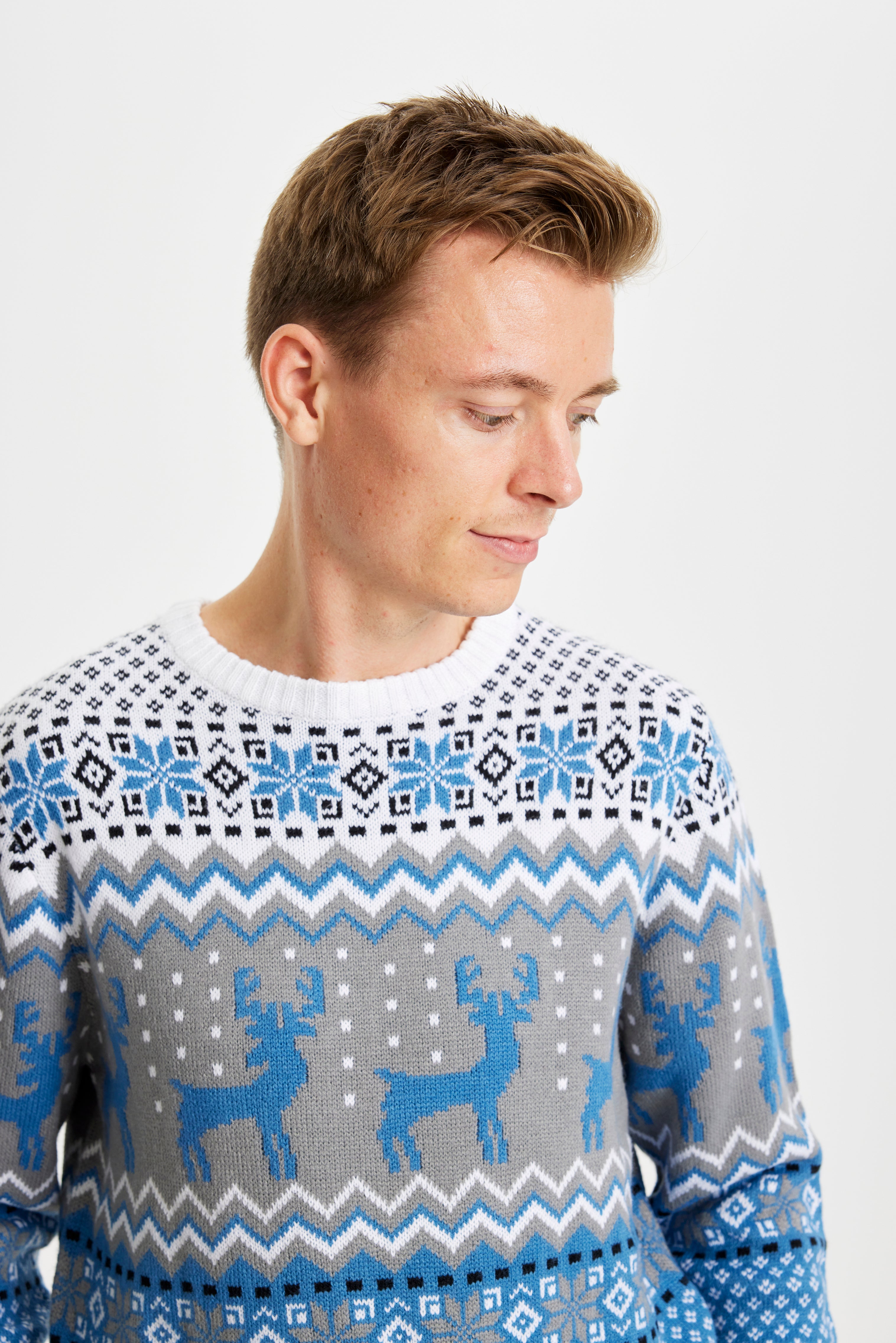 Traditional Sweater Blue - Men